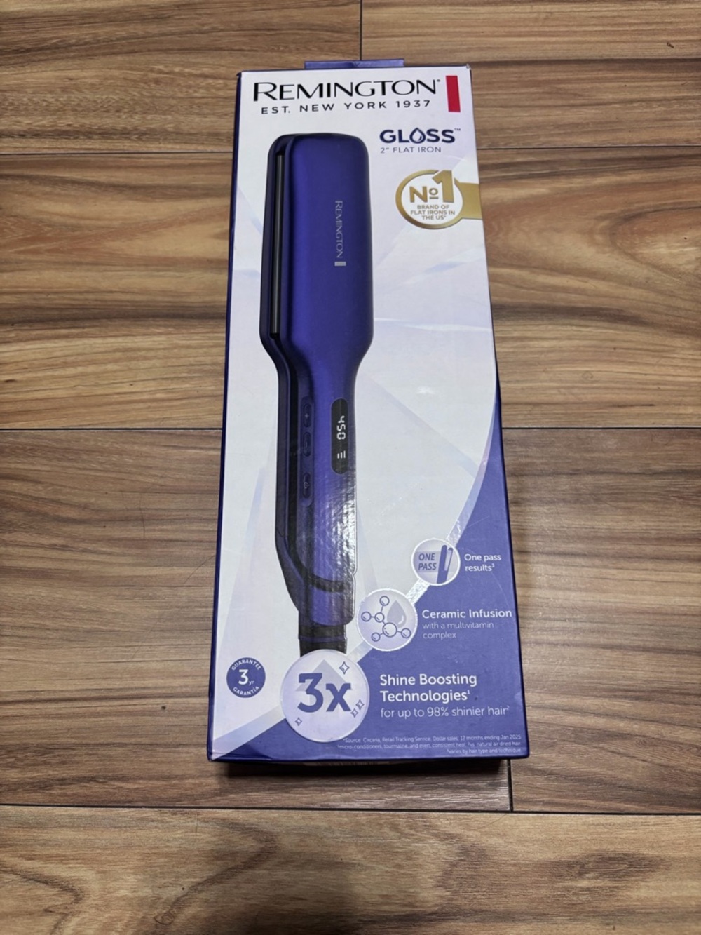 Remington Gloss 2" Flat Iron - Deep Purple